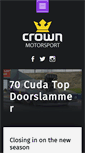 Mobile Screenshot of crownmotorsport.com
